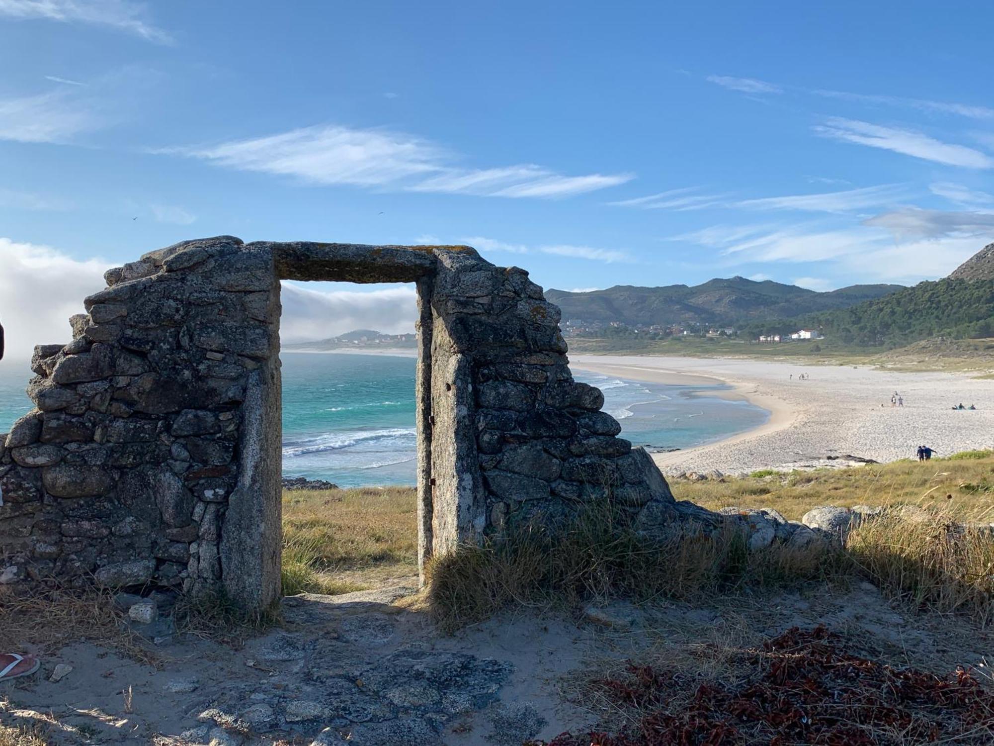 Apartamento Playa De Carnota Eksteriør bilde