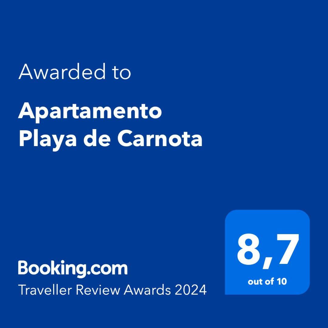 Apartamento Playa De Carnota Eksteriør bilde
